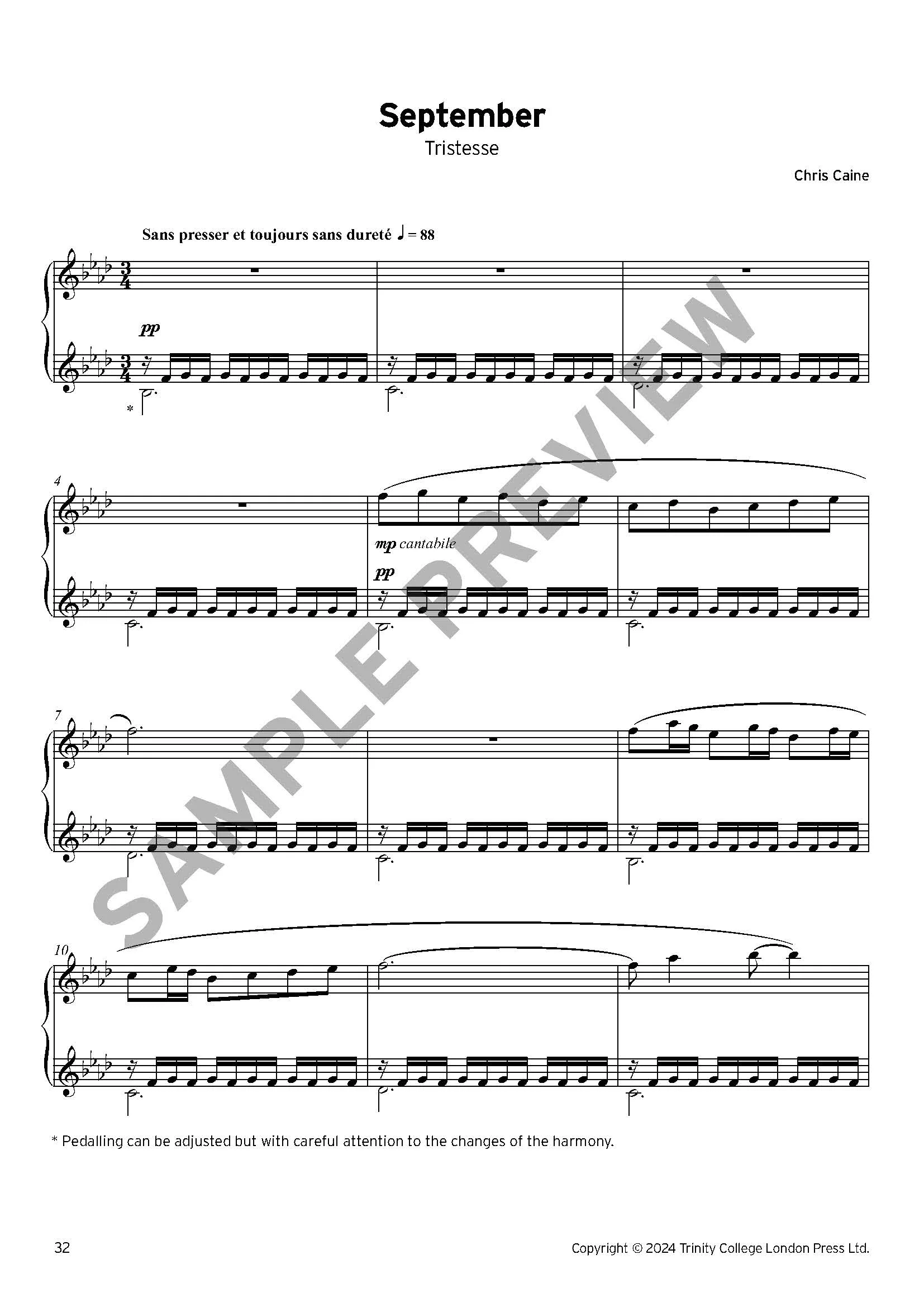 A Year in Twelve Keys - Diatonic Studies for Piano - ebook - Image 10