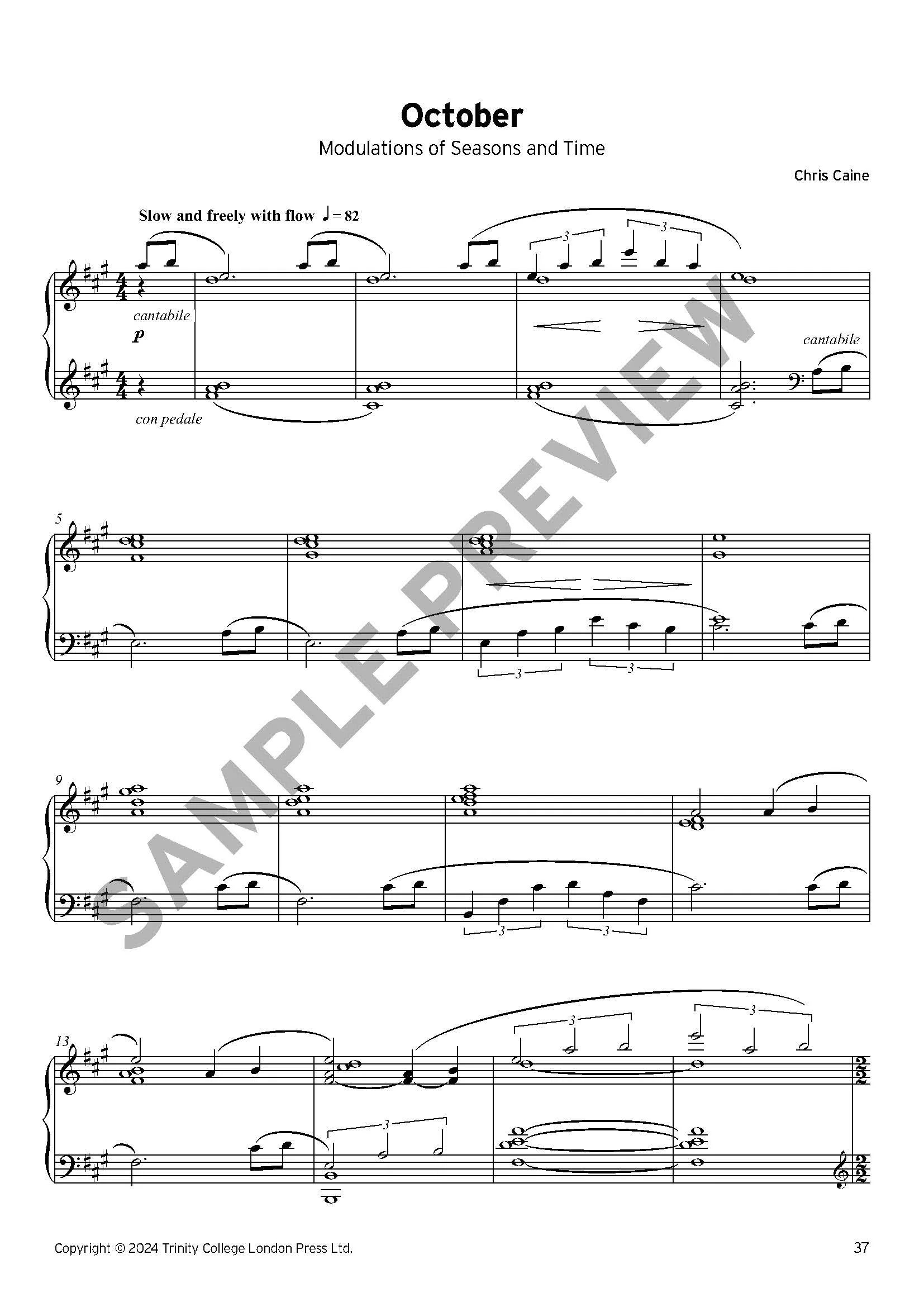 A Year in Twelve Keys - Diatonic Studies for Piano - ebook - Image 11