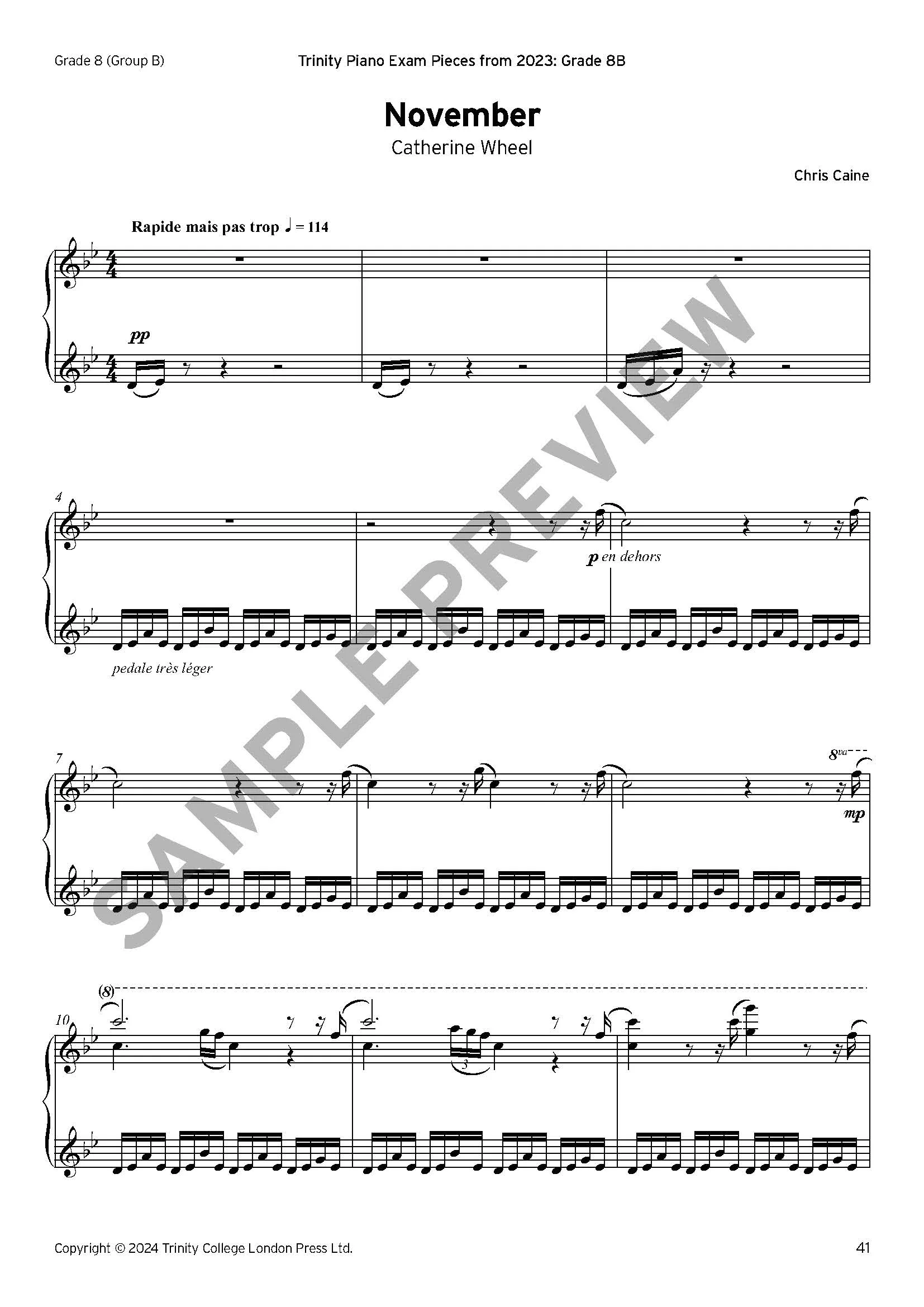 A Year in Twelve Keys - Diatonic Studies for Piano - ebook - Image 12