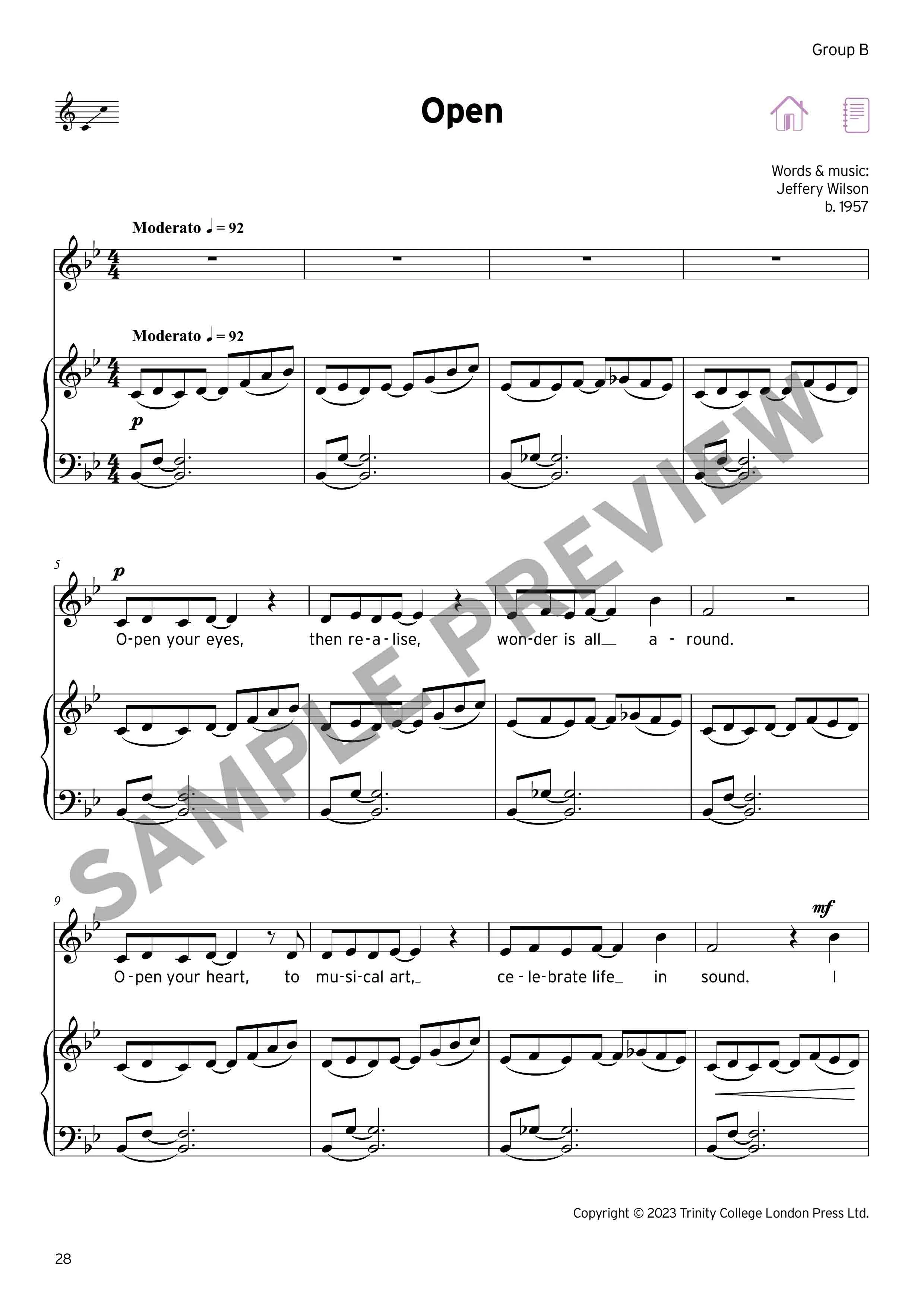 Singing Exam Pieces from 2023: Grade 1 - ebook - Image 3