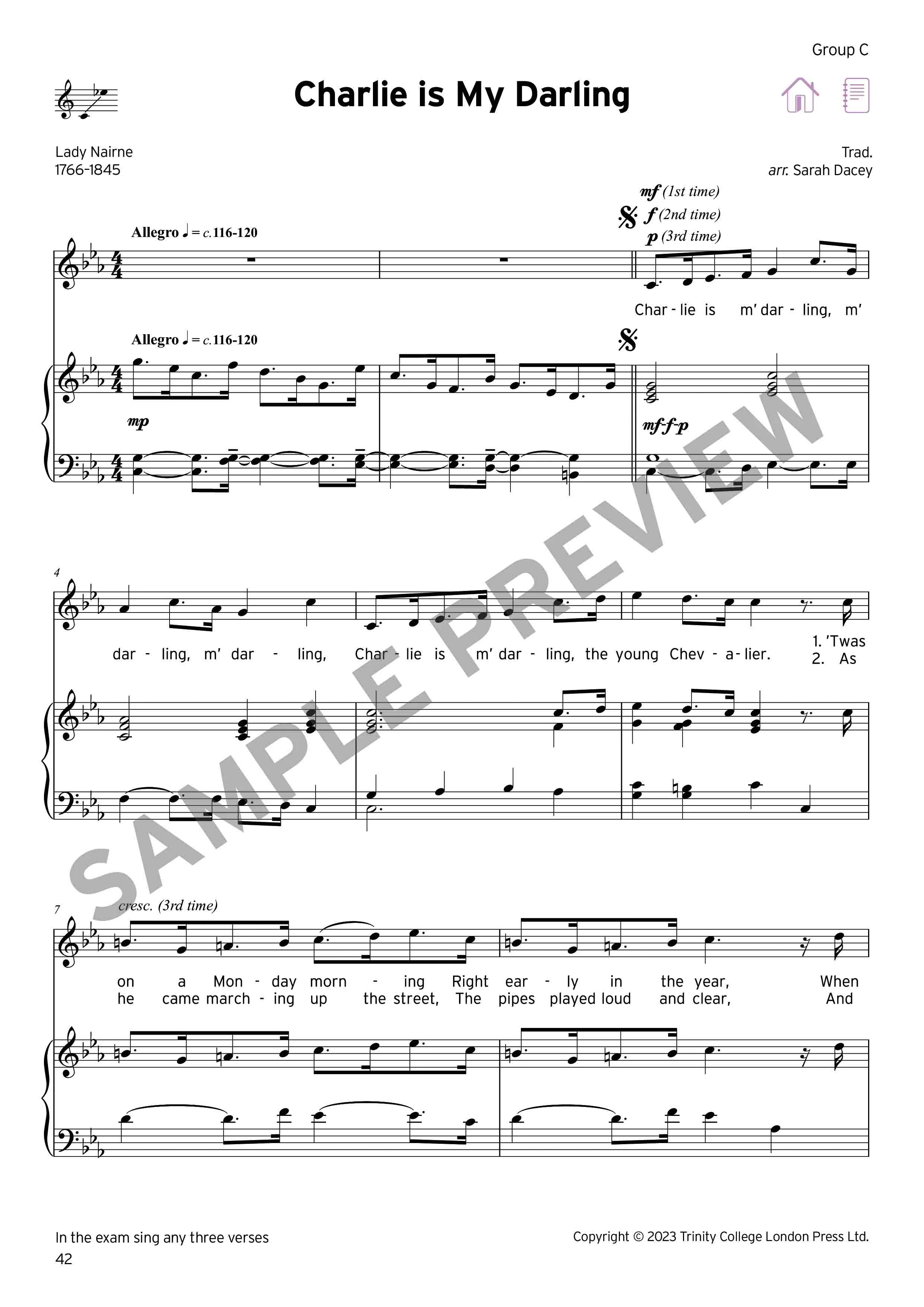Singing Exam Pieces from 2023: Grade 3 - ebook - Image 3