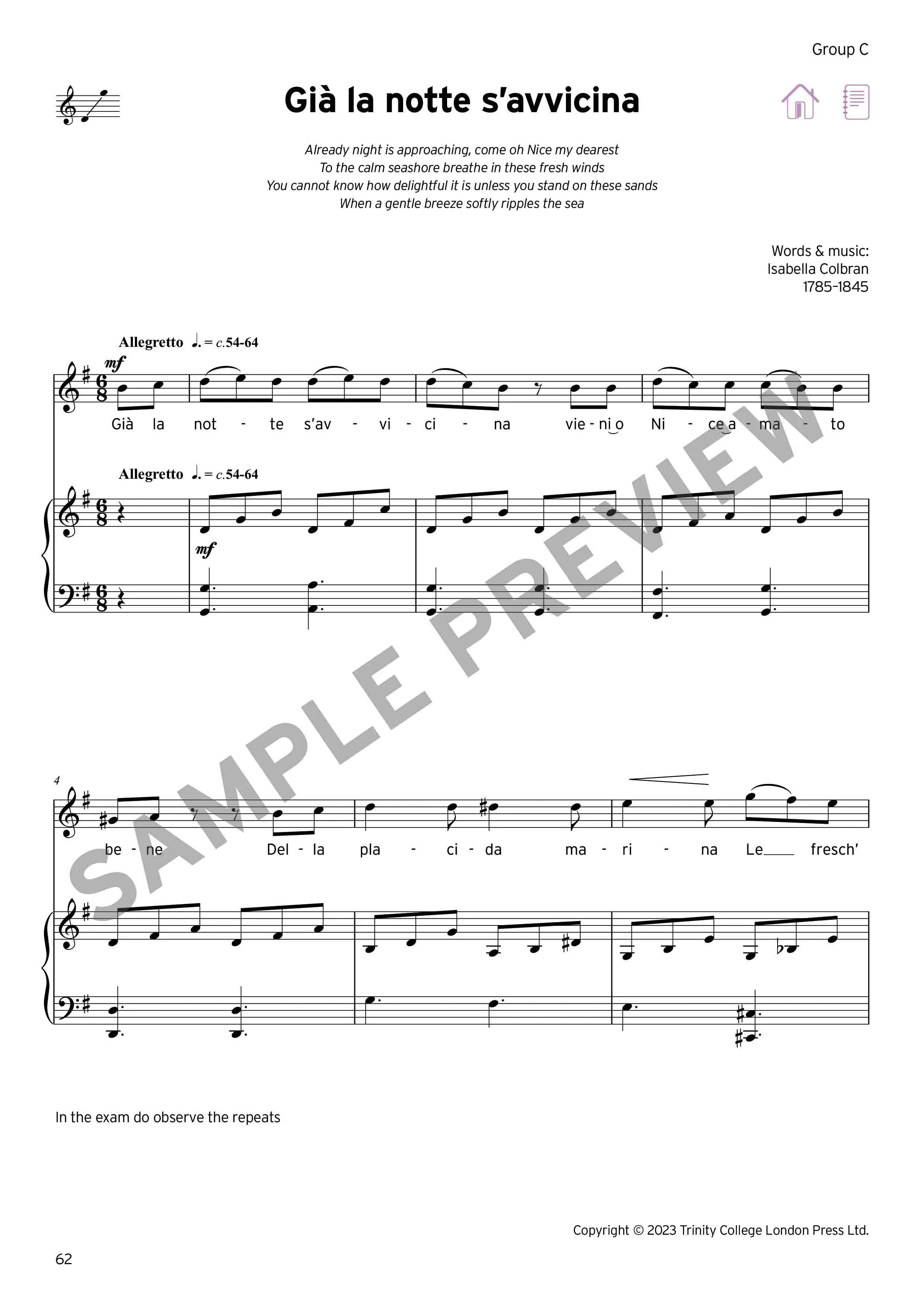 Singing Exam Pieces from 2023: Grade 4 - ebook - Image 5