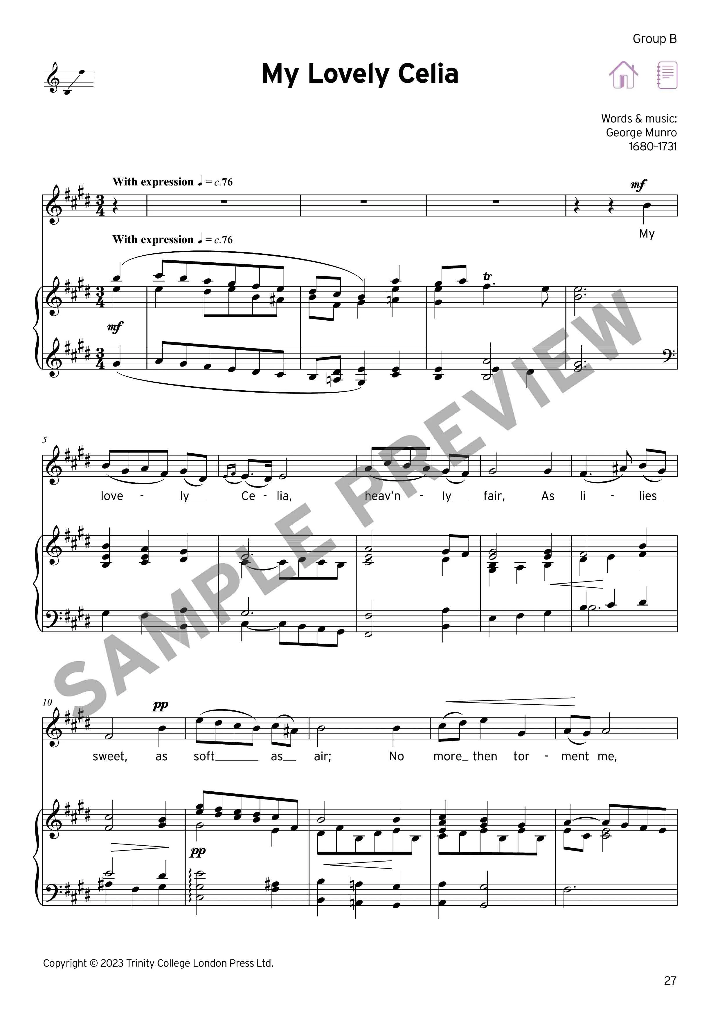 Singing Exam Pieces from 2023: Grade 5 - ebook - Image 3