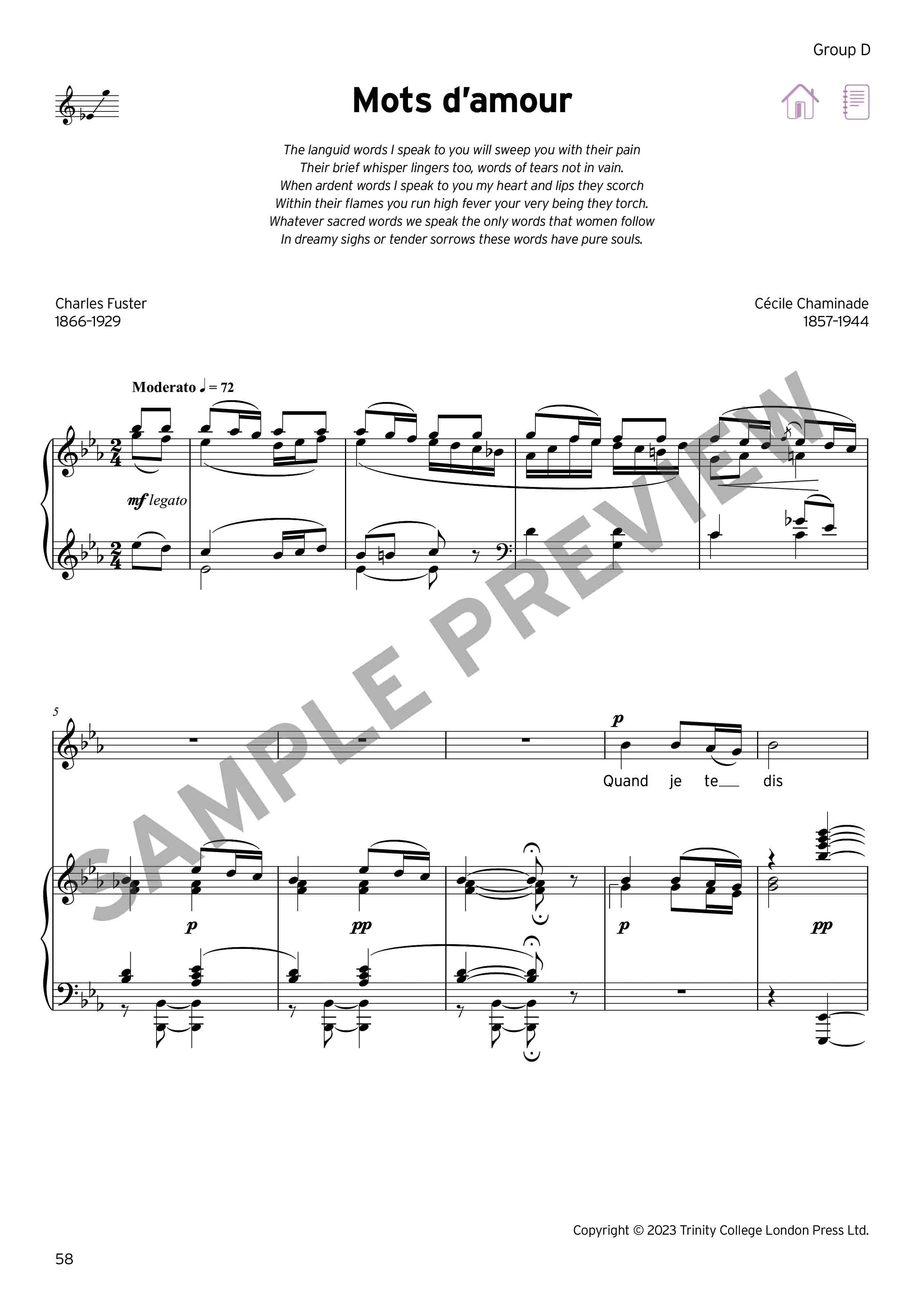 Singing Exam Pieces from 2023: Grade 6 High Voice - ebook - Image 4