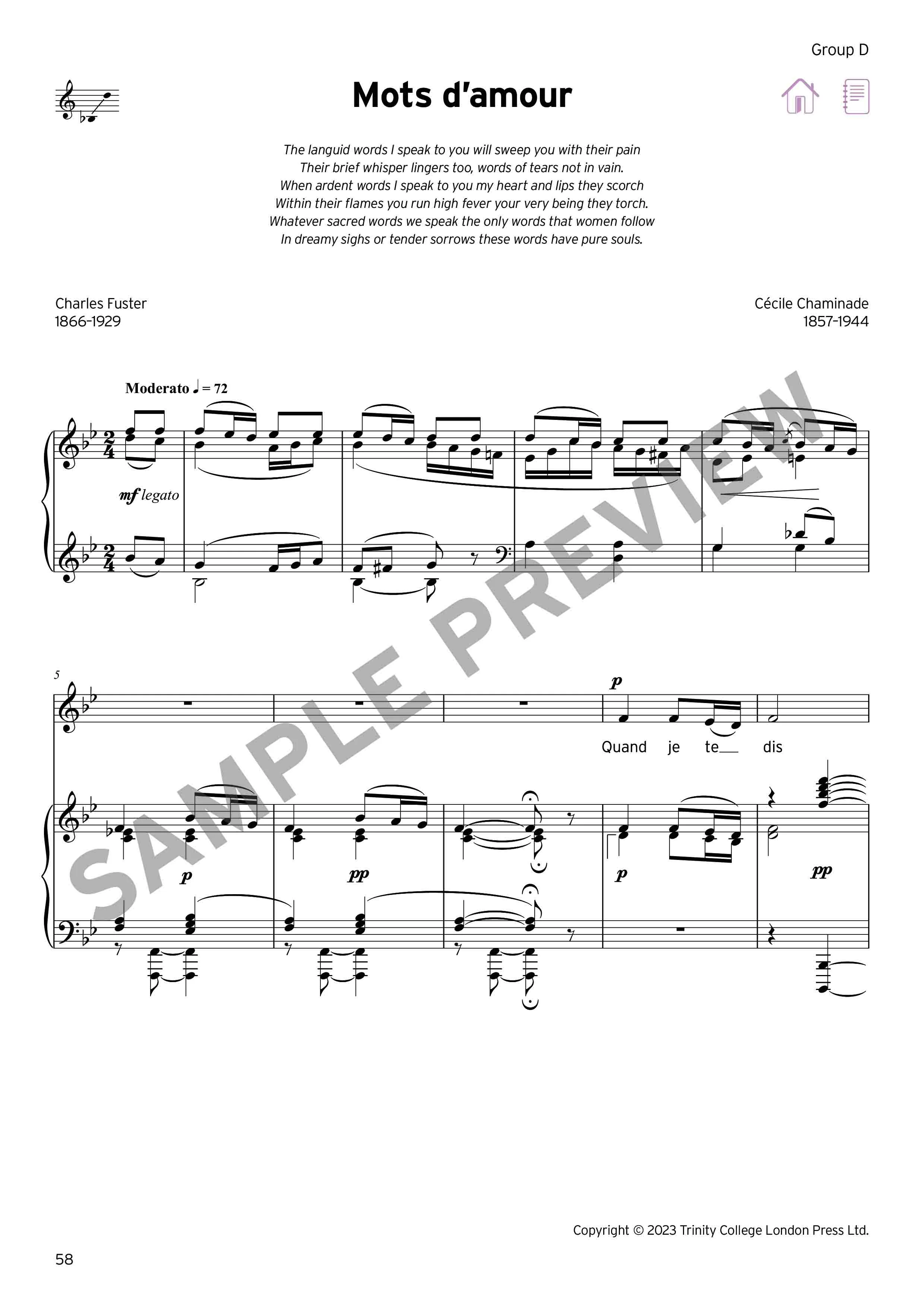 Singing Exam Pieces from 2023: Grade 6 Low Voice - ebook - Image 4