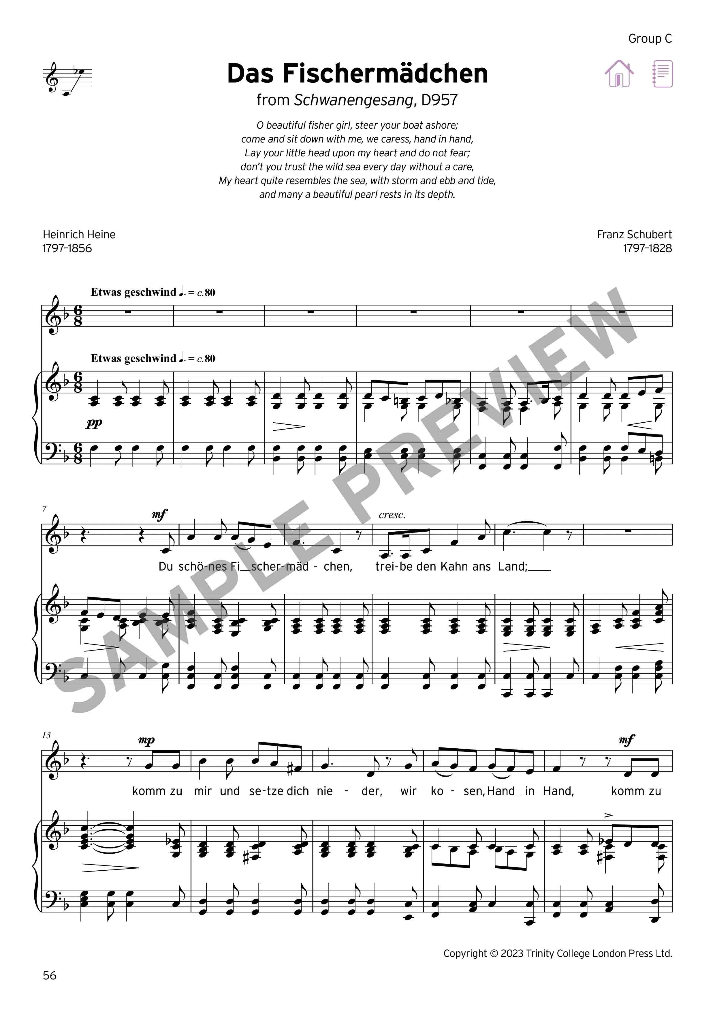 Singing Exam Pieces from 2023: Grade 7 Low Voice - ebook - Image 3