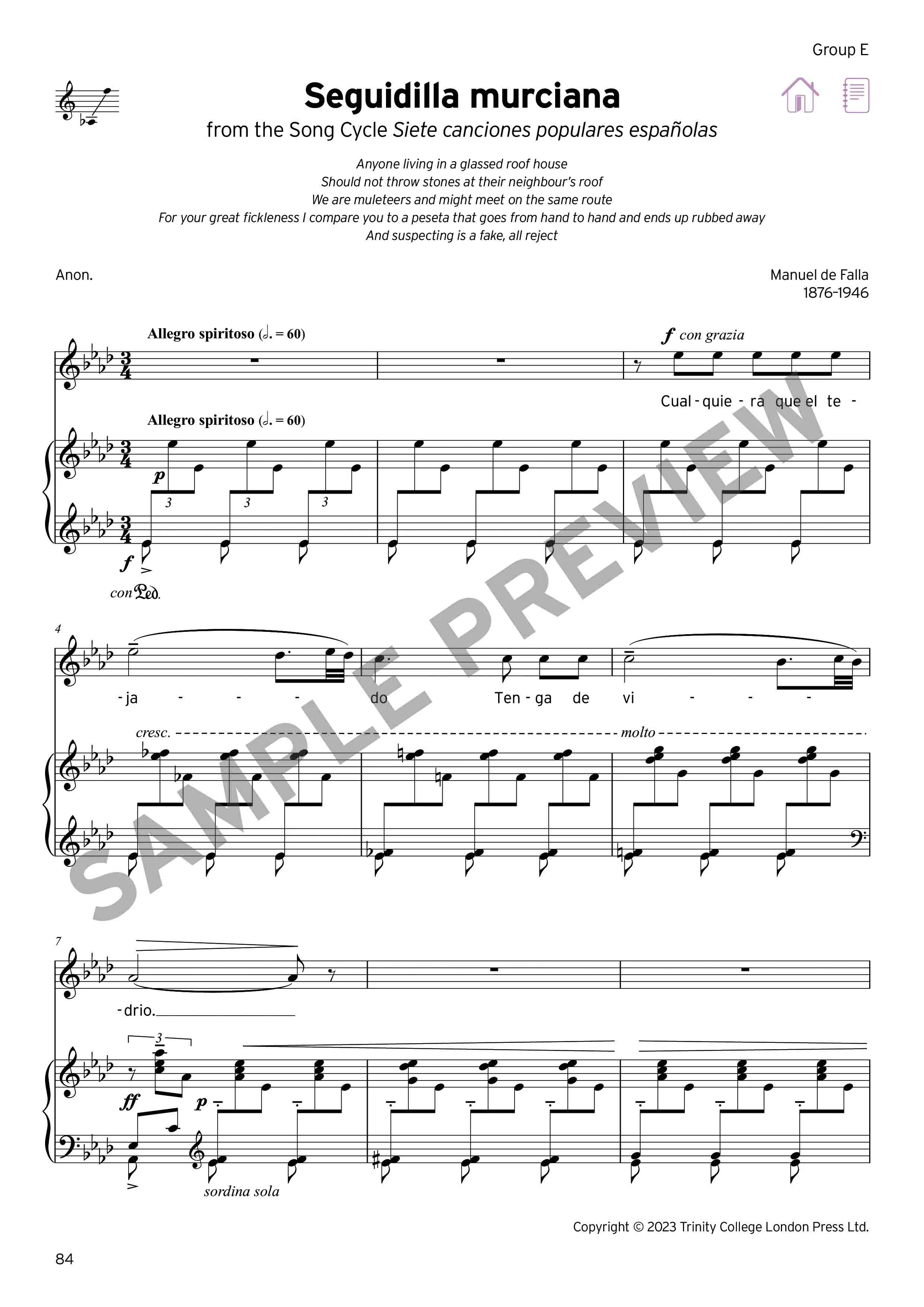 Singing Exam Pieces from 2023: Grade 8 High Voice - ebook - Image 5