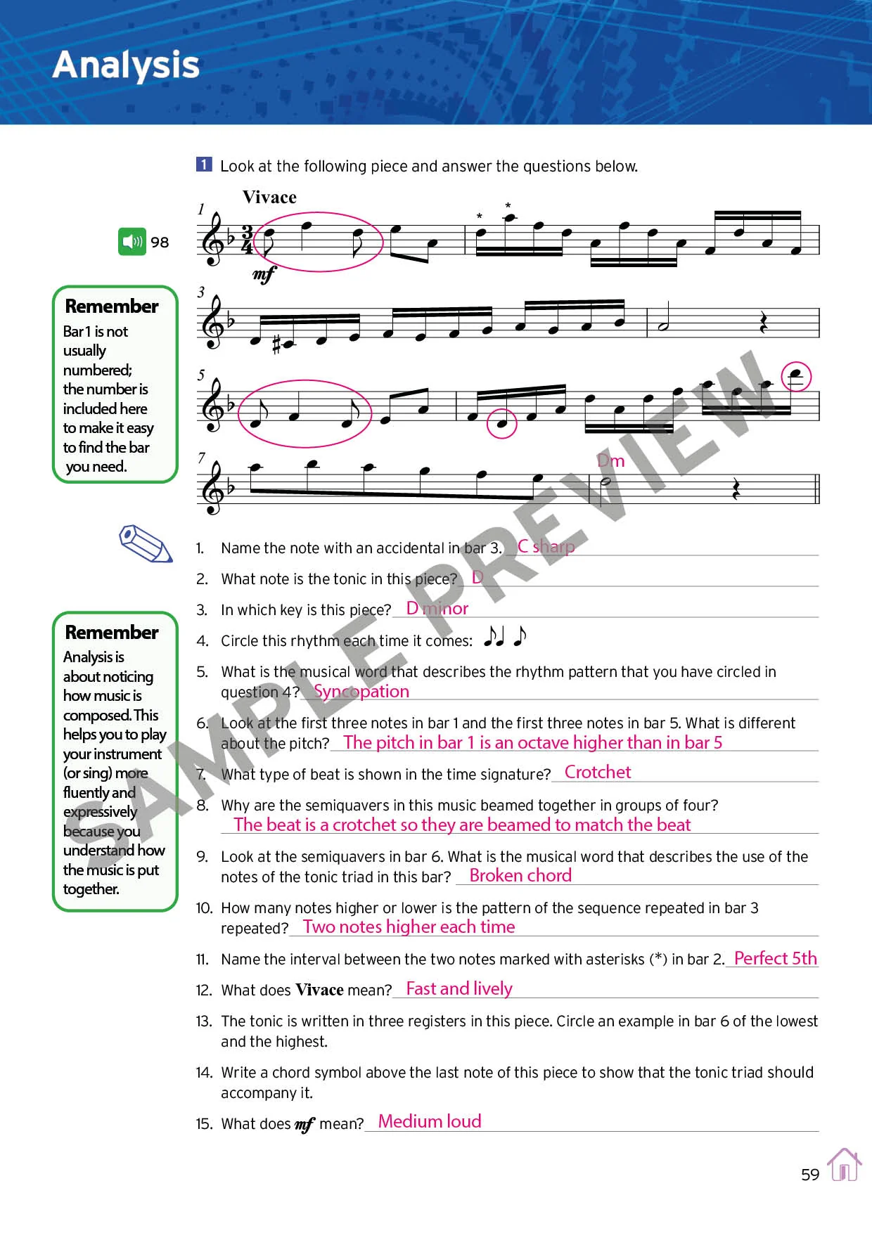 Theory of Music Workbook Grade 2 (2nd edition) — ebook - Image 5