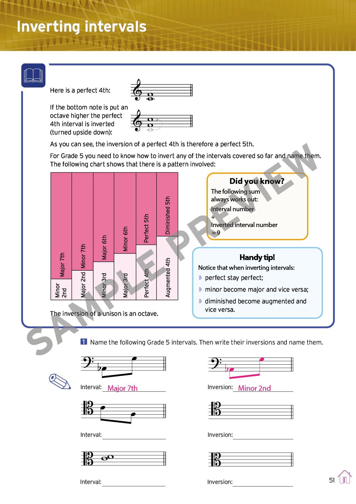 Theory of Music Workbook Grade 5 (2nd edition) — ebook - Image 4